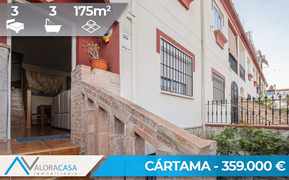 Chalet de cuatro plantas en Cártama, 3 dormitorios