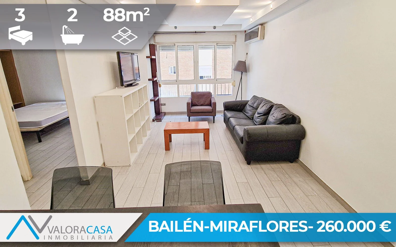 Piso reformado en Bailén-Miraflores