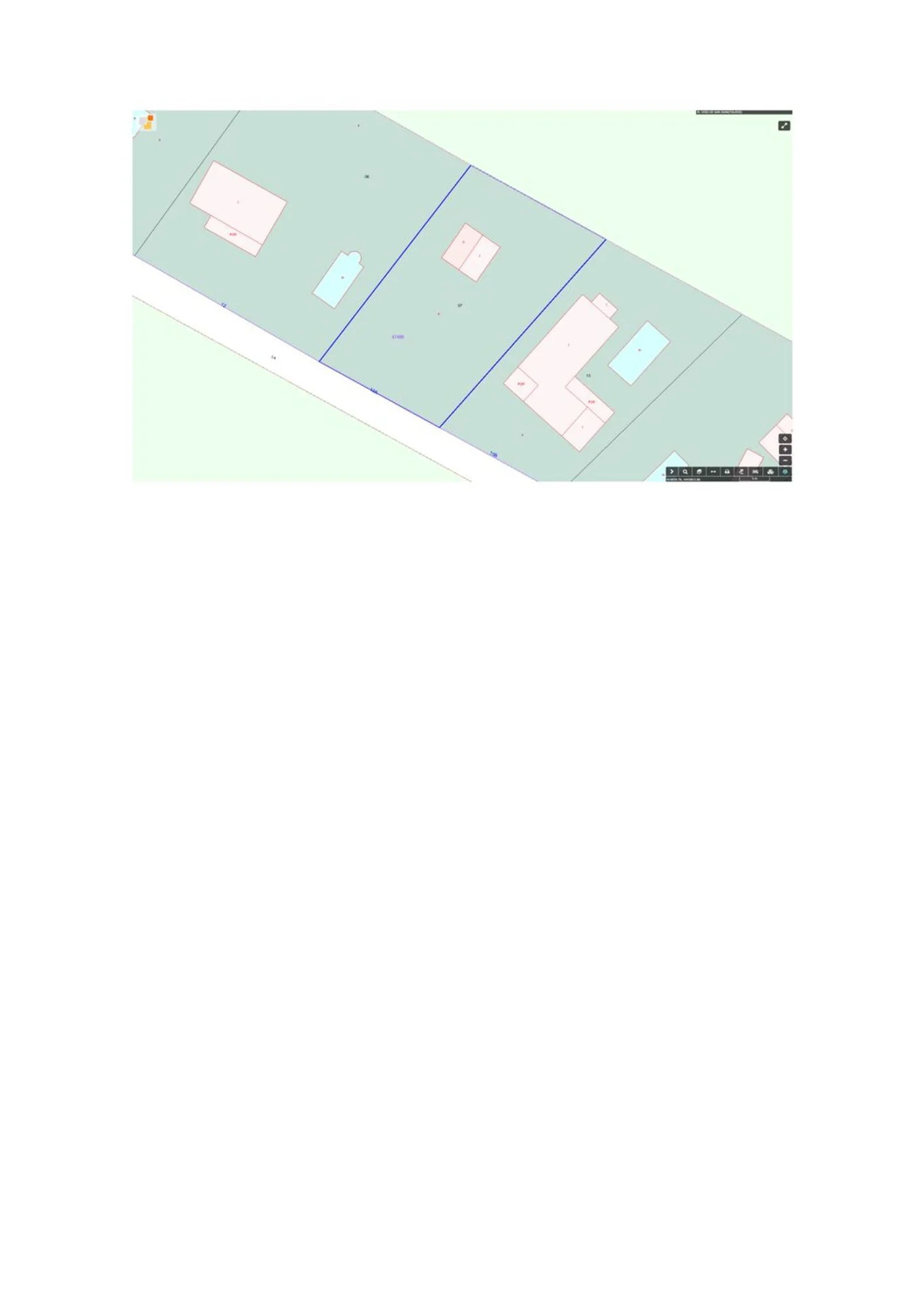 Natural plot with 65 m² caseta
