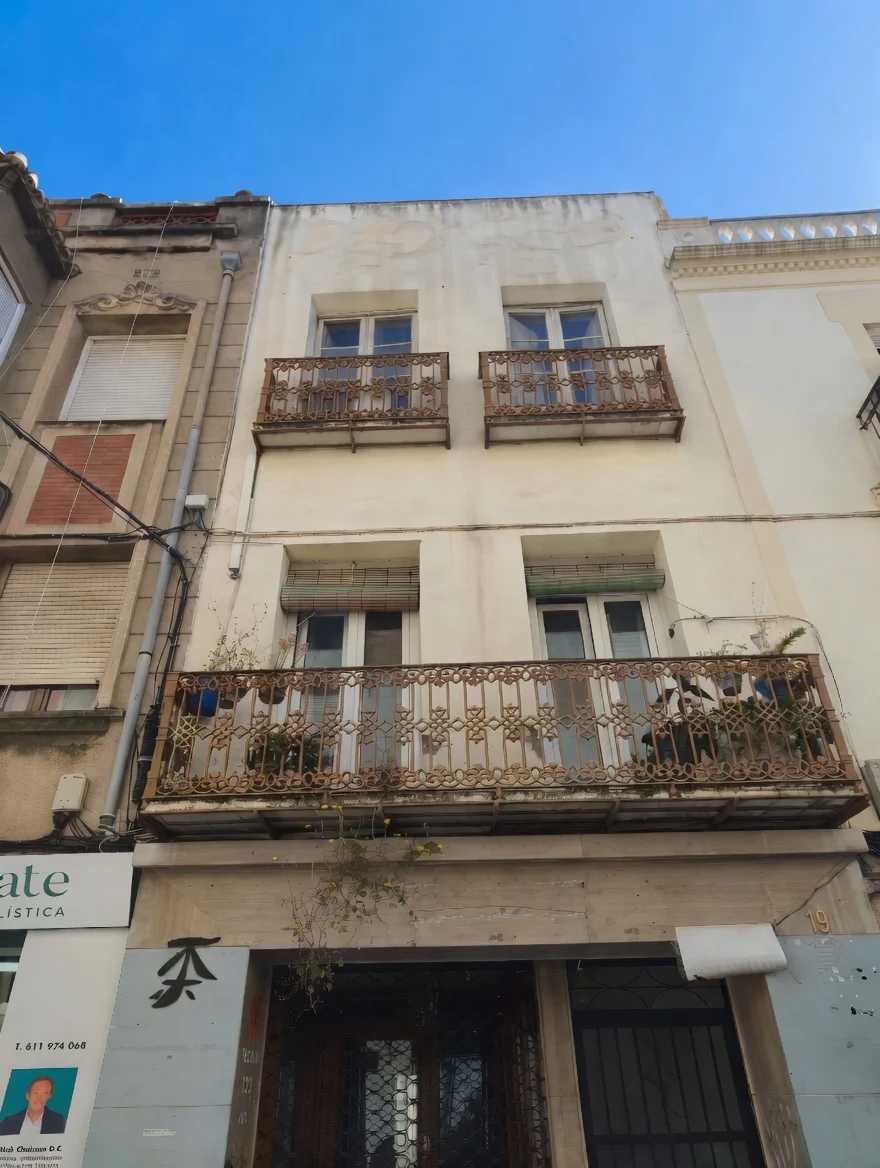 Edificio céntrico con doble terraza