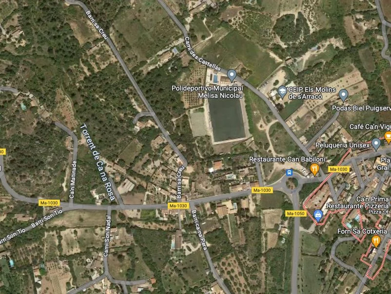 Solar urbano en S'Arracó, edificable 500 m²