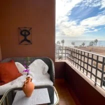 Sea-view penthouse near Villaricos harbour