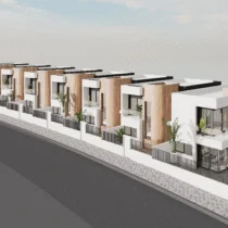 New townhouses in Águilas, private pools