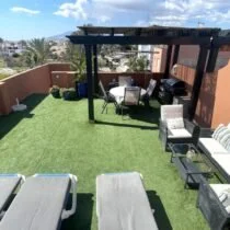 Top-floor penthouse with private pool