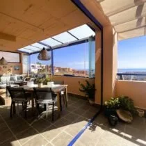 Modern Mojácar apartment with sea views