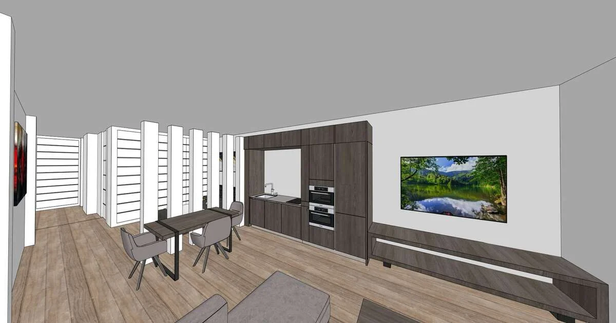 Central Arrecife studio with housing use