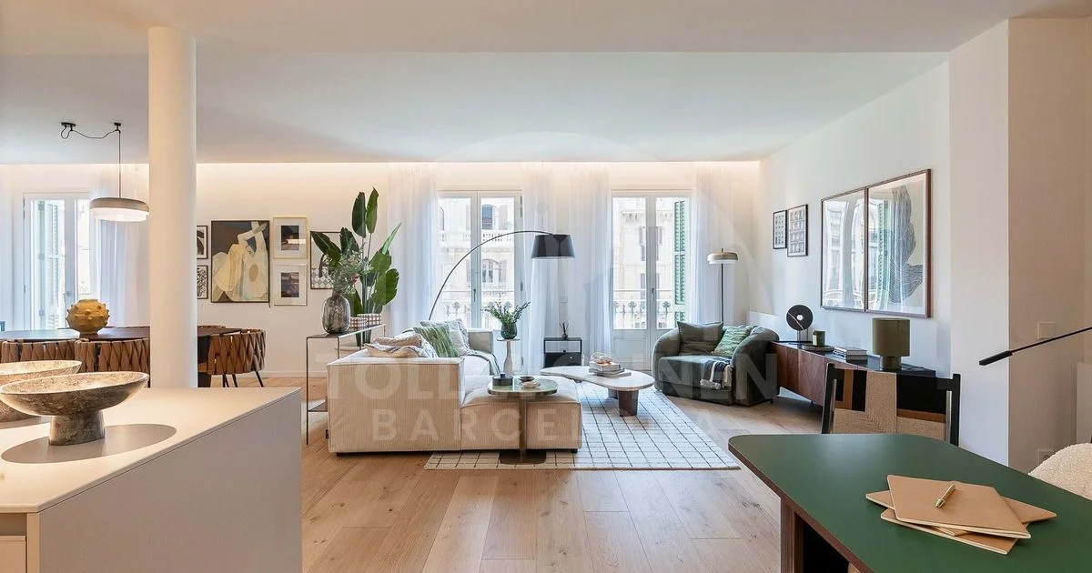 Apartamento reformado en Eixample, 150 m²