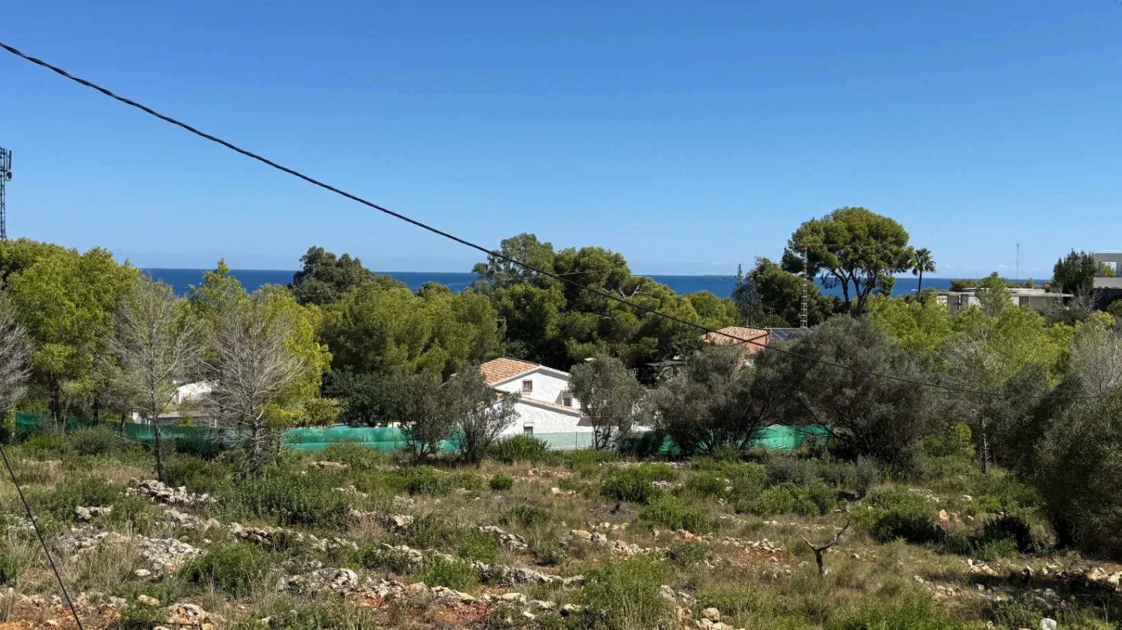 Sea-view Denia plot, 4,259 m²