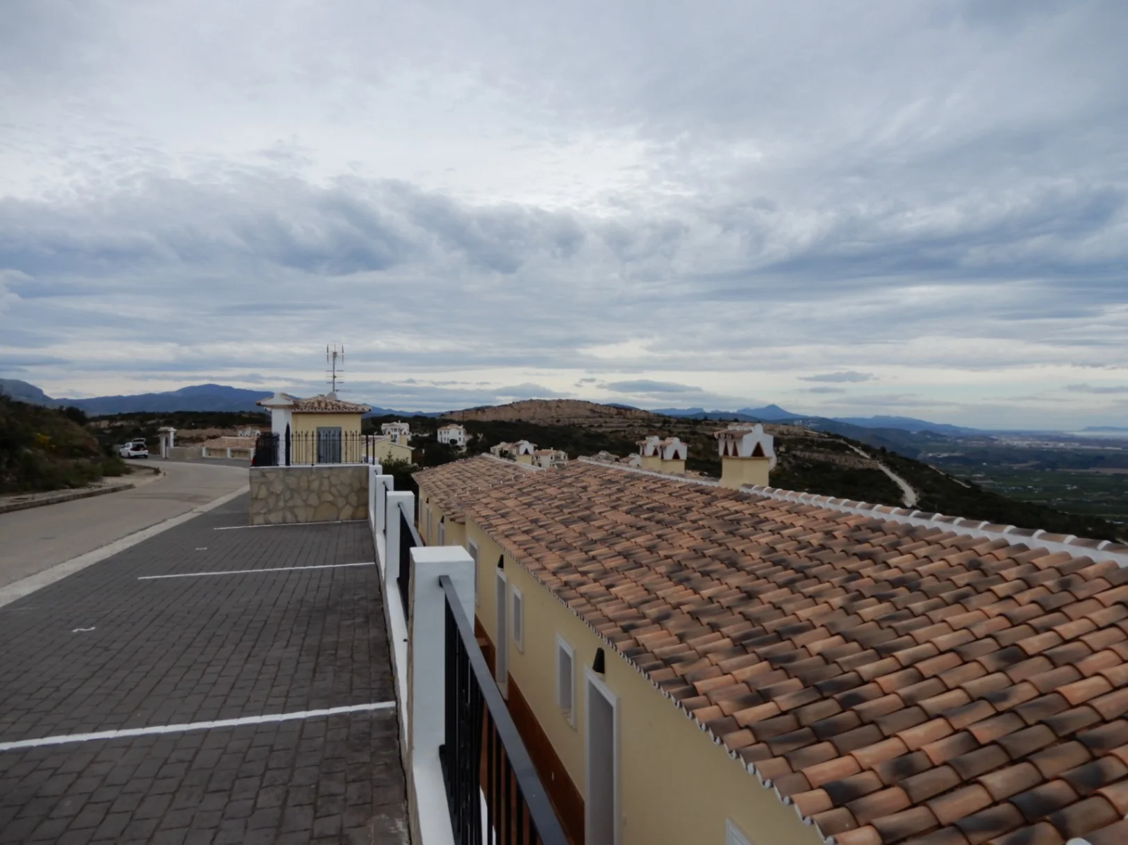 Serviced plot with panoramic sea views