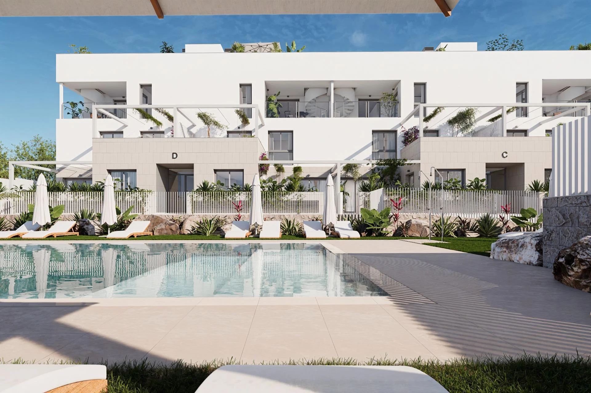New Ibiza development near beach