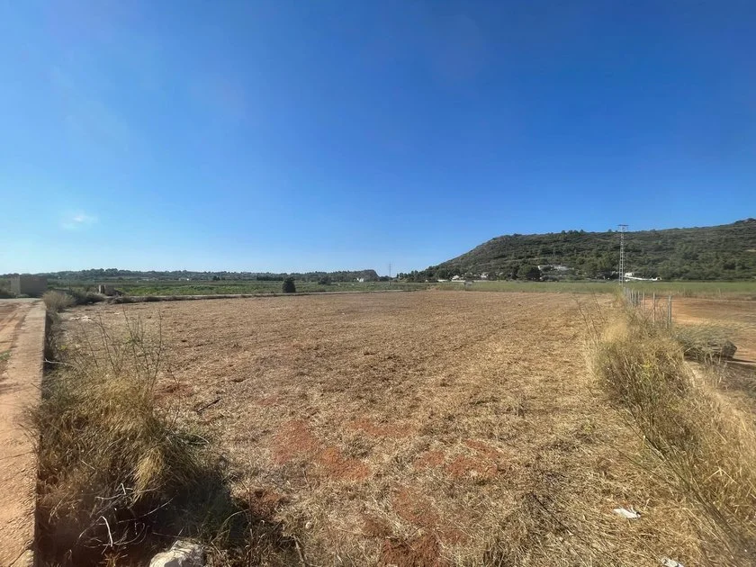Flat rural plot near Montserrat