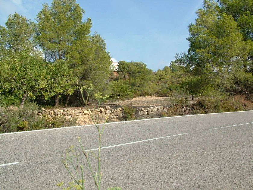 Large Macastre plot with paved access