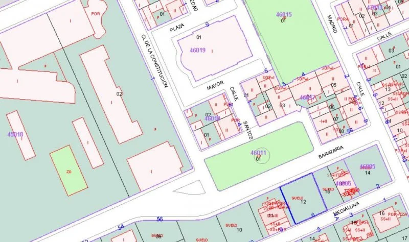 Urban plot in Seseña Nuevo, 371 m²
