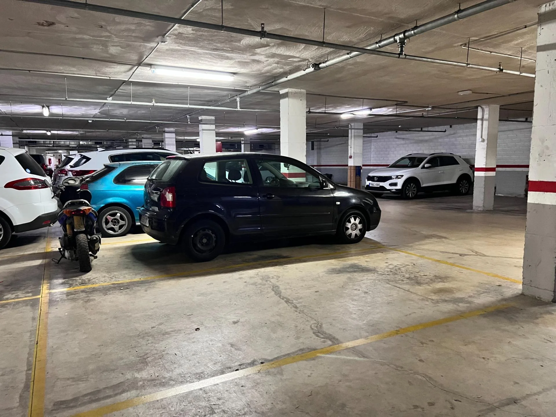 Large-car parking spaces in Can Llong