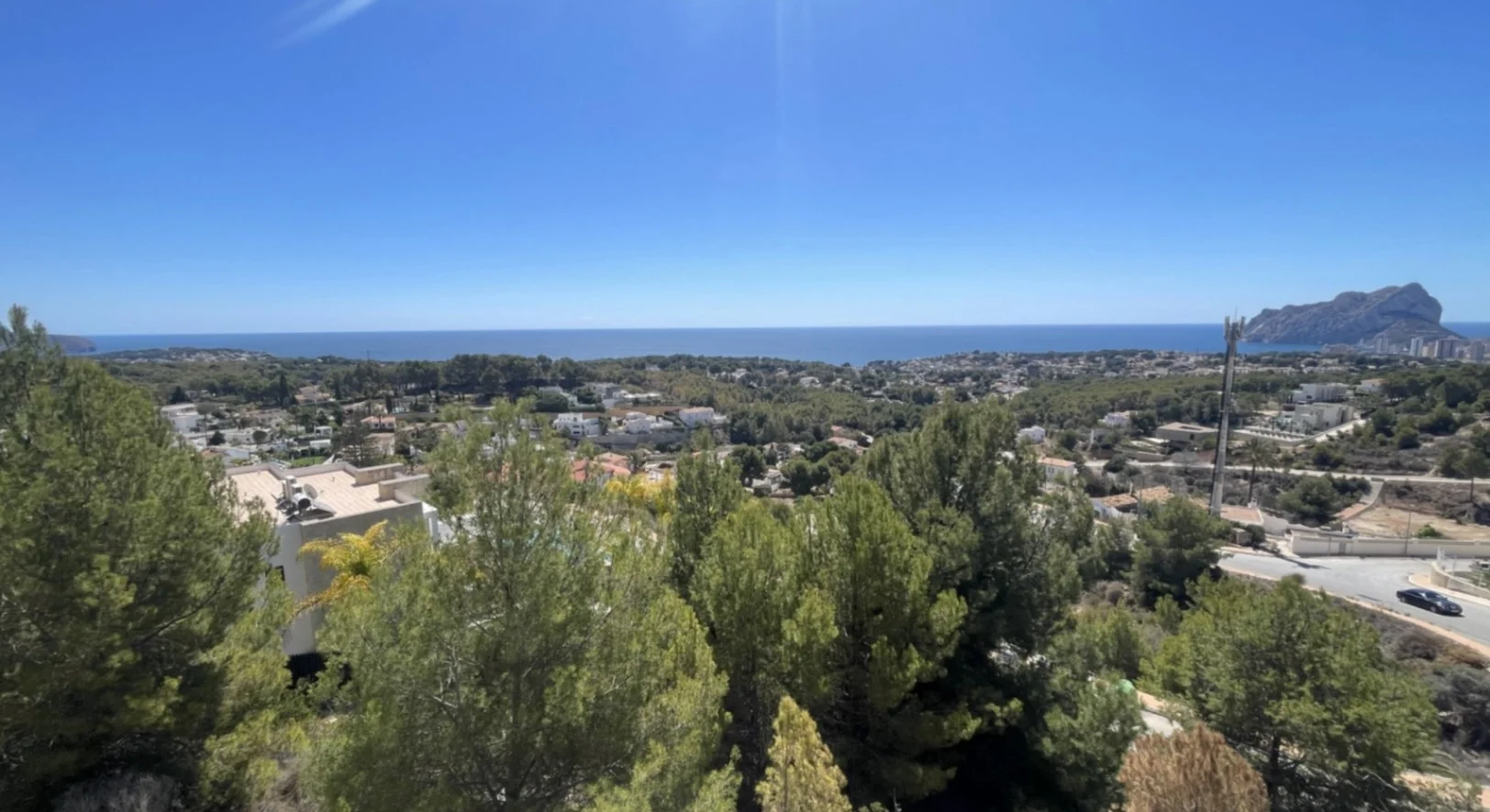 Benissa Costa panoramic sea-view plot