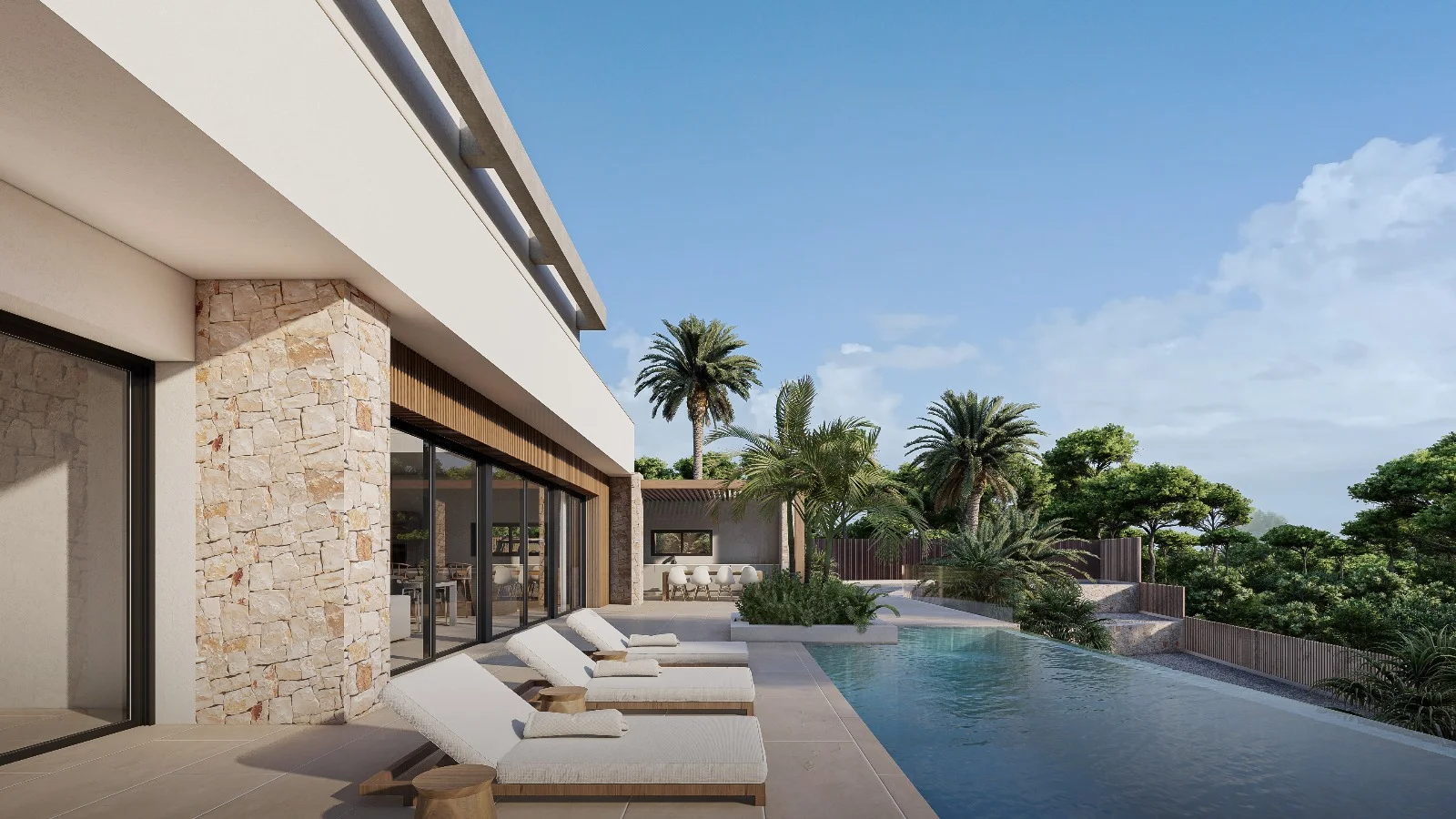 Planned Benissa villa, four-bedroom coastal