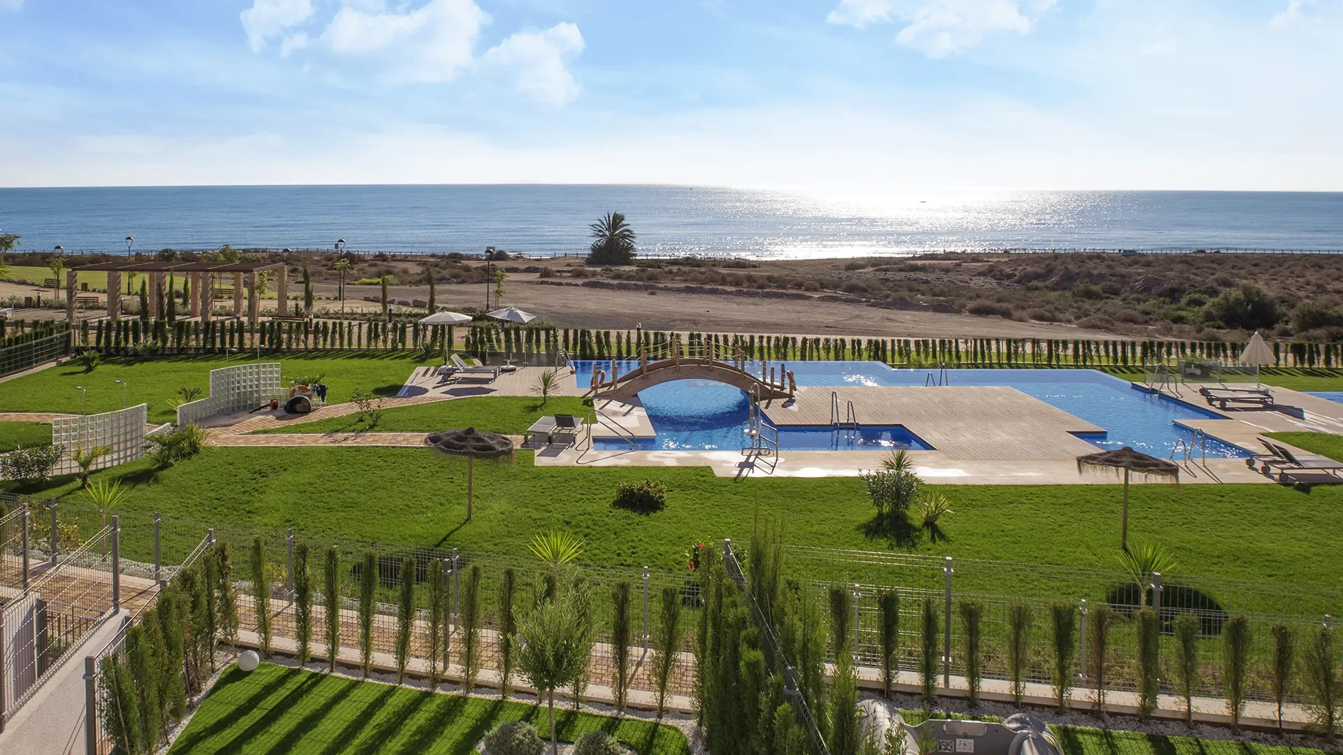 Coastal homes in Mar de Pulpí