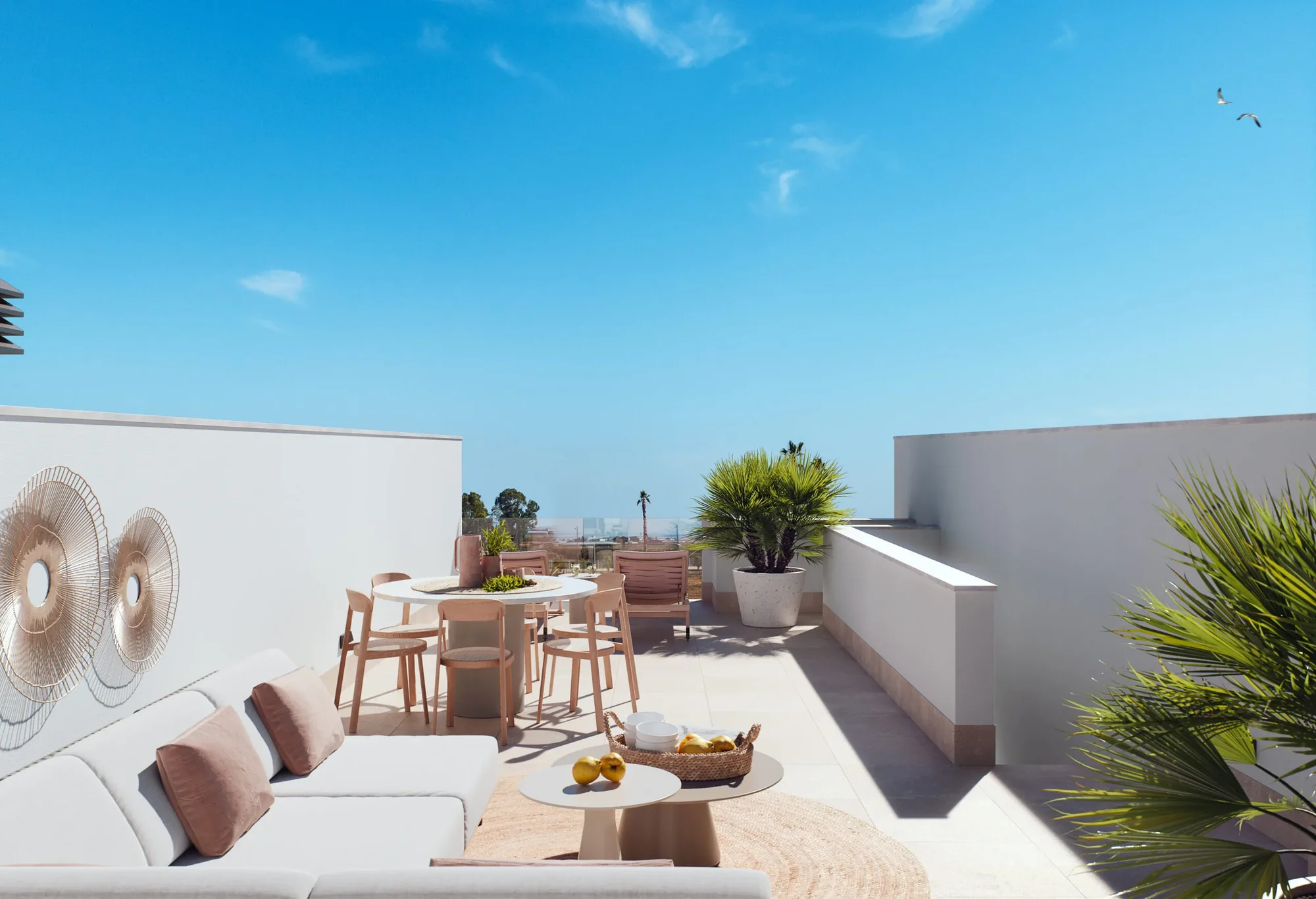New townhouses near Mar Menor