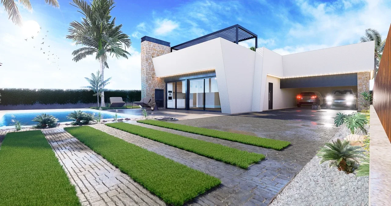 Planned San Javier villa, 3 bedrooms