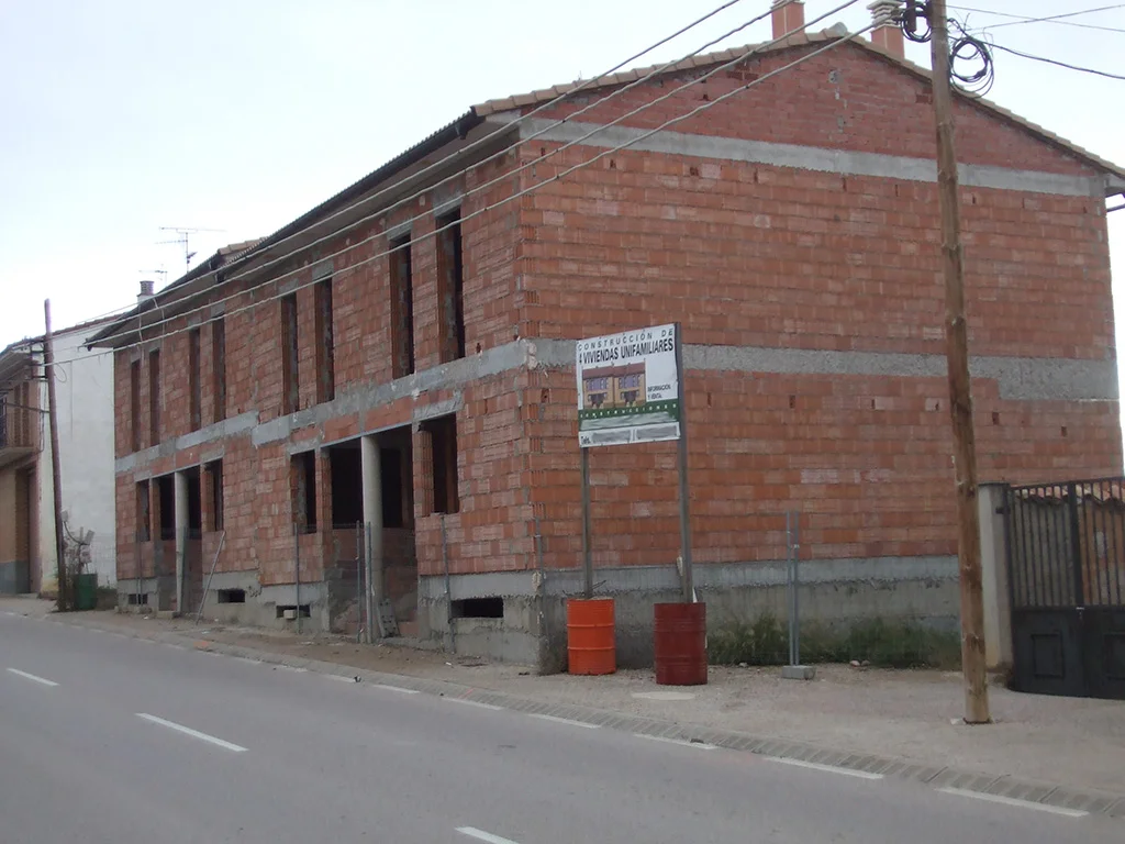 Four-house project in Aguaviva, 580 m²