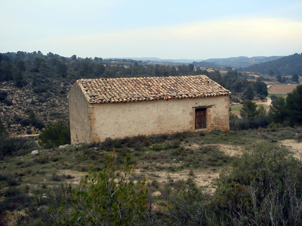 Rural estate with farmhouse and views