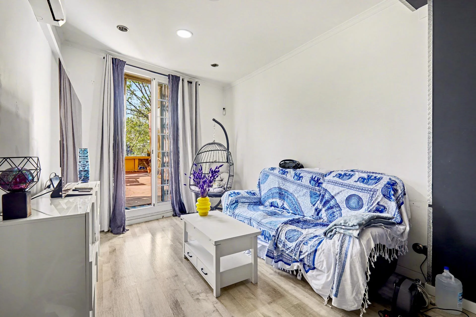 Piso en El Raval con terraza de 22 m²