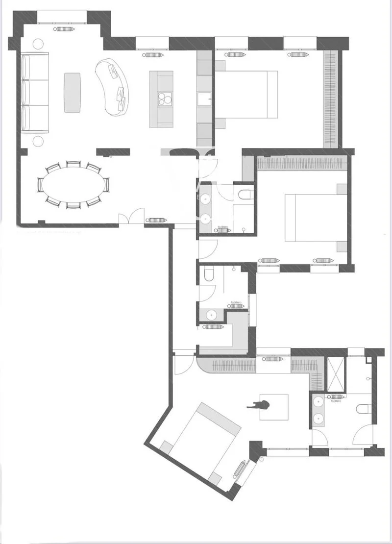Piso nuevo en Salamanca, 165 m², 3 dormitorios