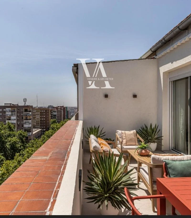 Ático en Retiro con terraza de 25 m²