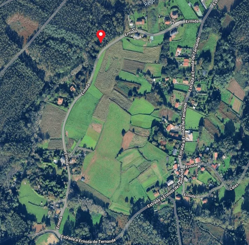 Finca rústica de 1.510 m² en A Xesta