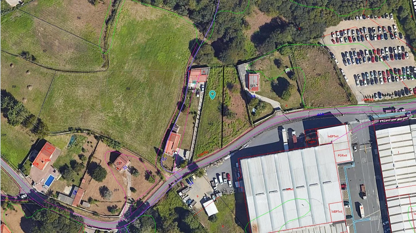 Terreno rústico en Culleredo, 1.048 m²