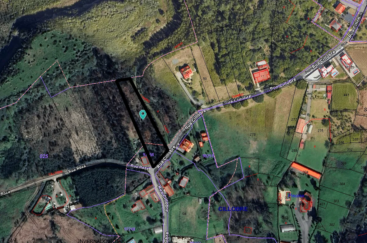 Terreno mixto en Cillobre de 2.966 m²