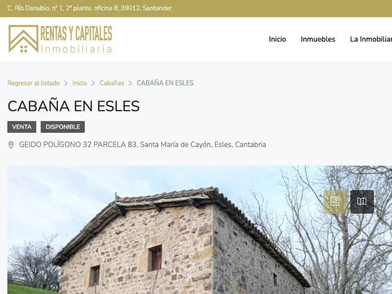 Cabaña pasiega con finca de 17.000 m²