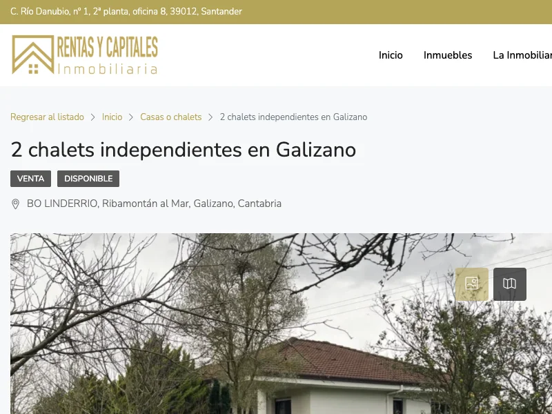 Conjunto de chalets en Galizano con 12.000 m²