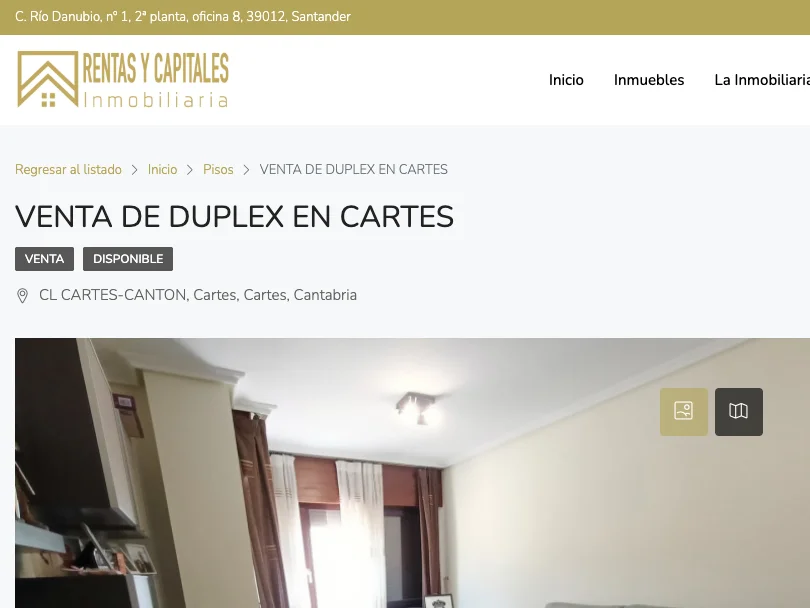 Cartes duplex with three bedrooms
