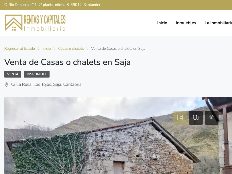 Casa rural en Saja, 3 dormitorios