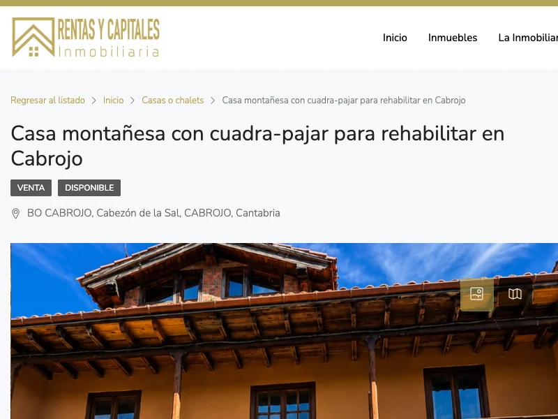 Casa para rehabilitar en Cabrojo, 3 dormitorios