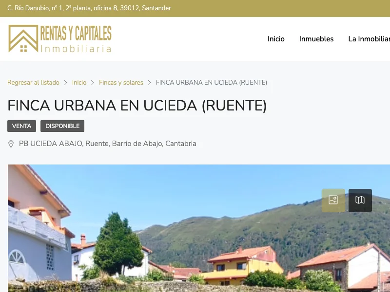 Parcela urbana en Ucieda, 701 m²
