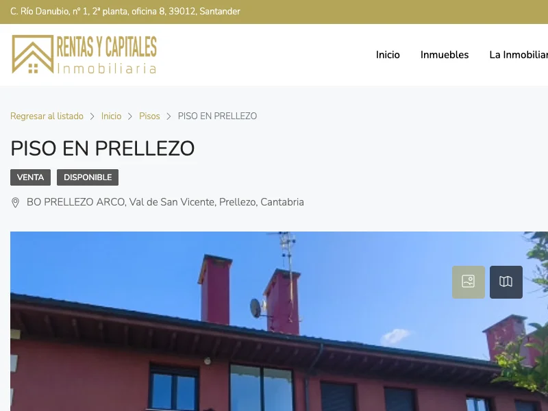 Coastal flat in Prellezo, 2 bedrooms