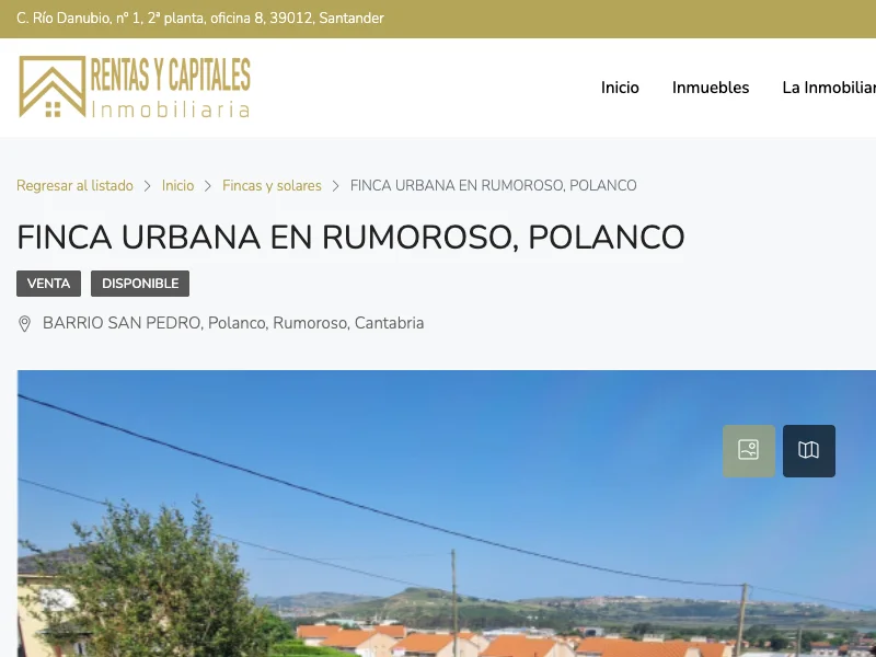 Urban plot in Rumoroso, 444 m²