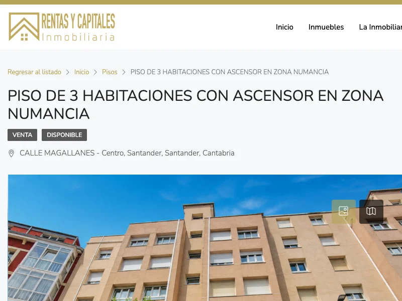 Central Santander fixer-upper, three bedrooms