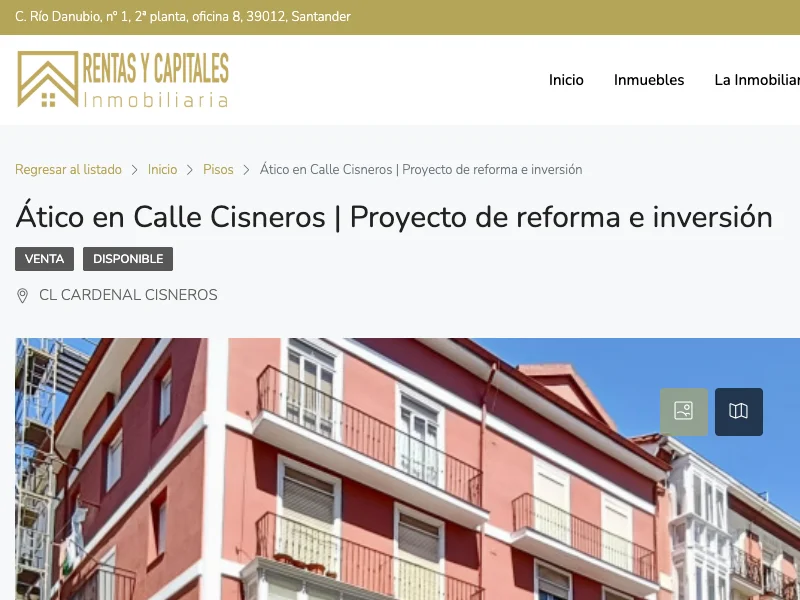 Central Santander renovation flat, 3 bedrooms