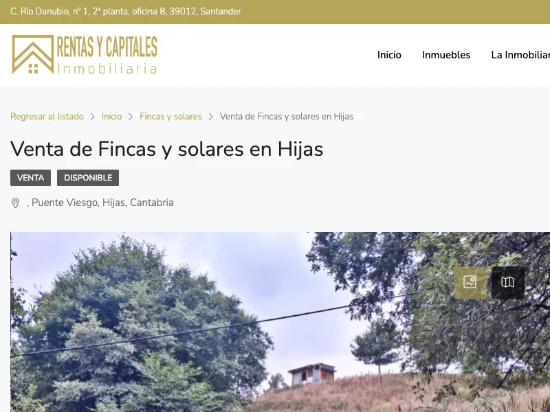 Rural plot near Puente Viesgo