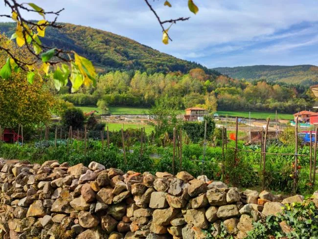 Land with stone structure in Valgañón