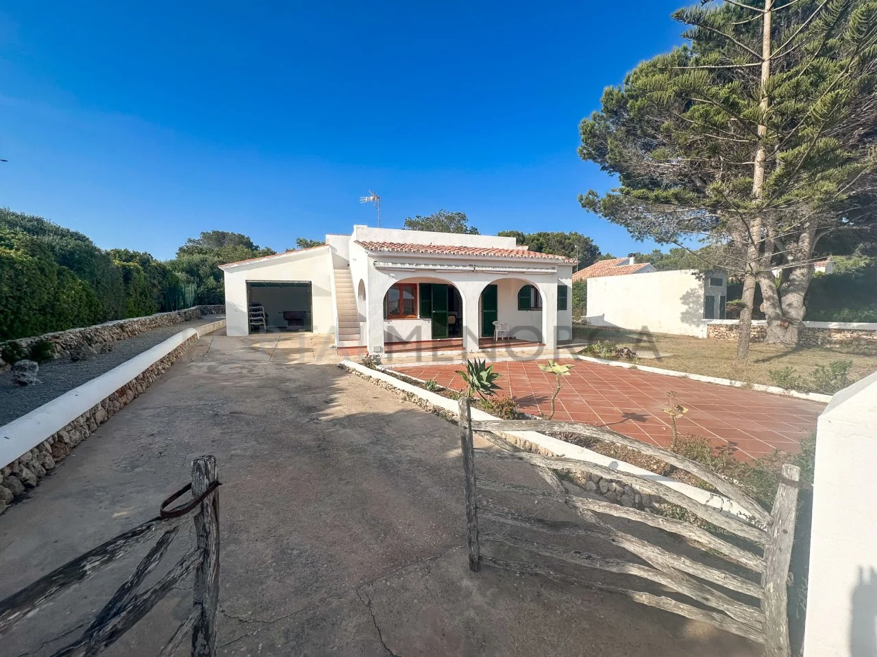 Chalet con piscina privada en Cala Canutells