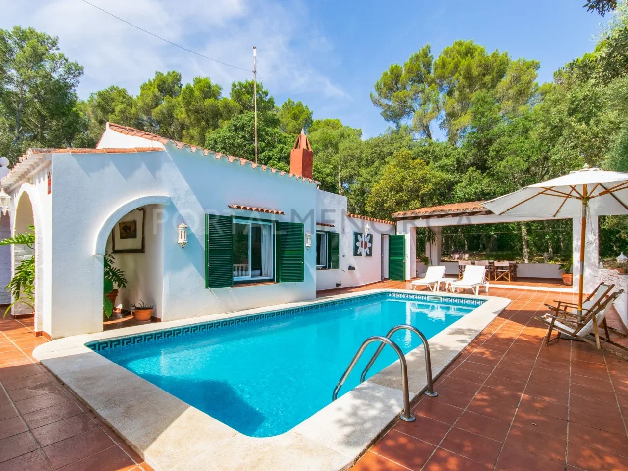 Private-pool house near Mercadal, 3 bedrooms