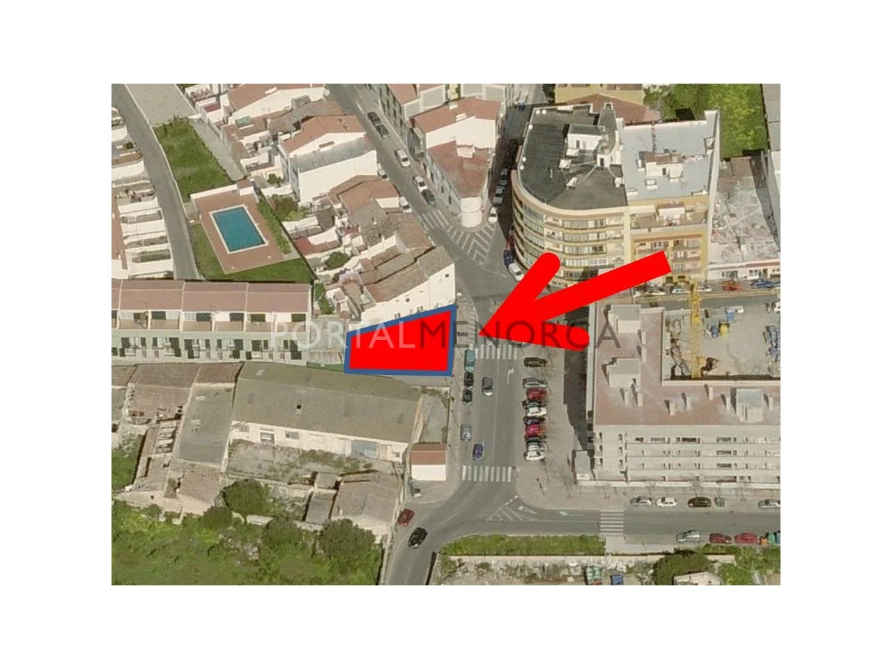 Licensed development plot in Mahón