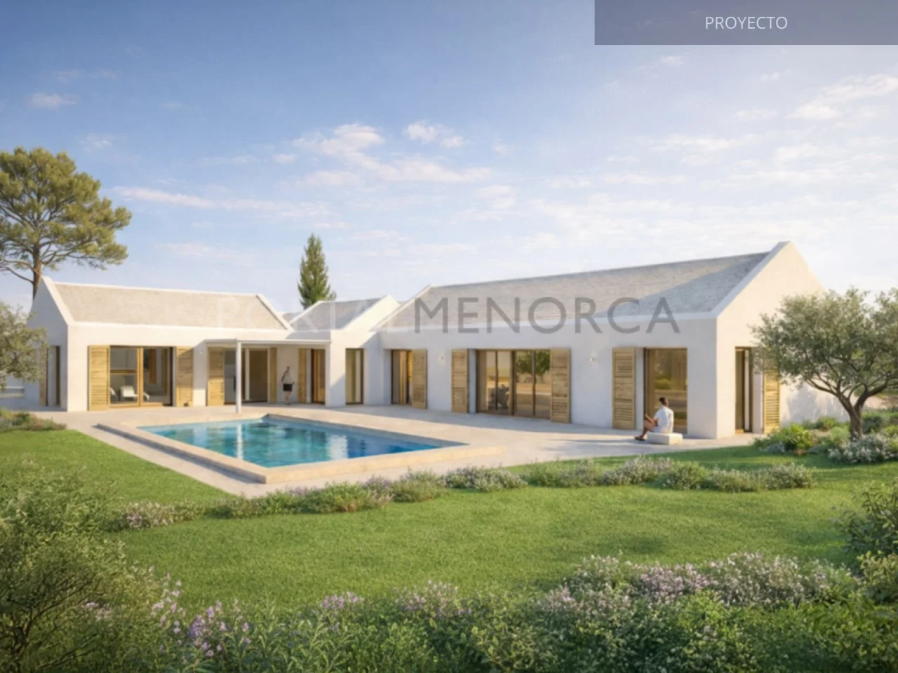 Parcela en Cala'n Blanes, proyecto de 150 m²
