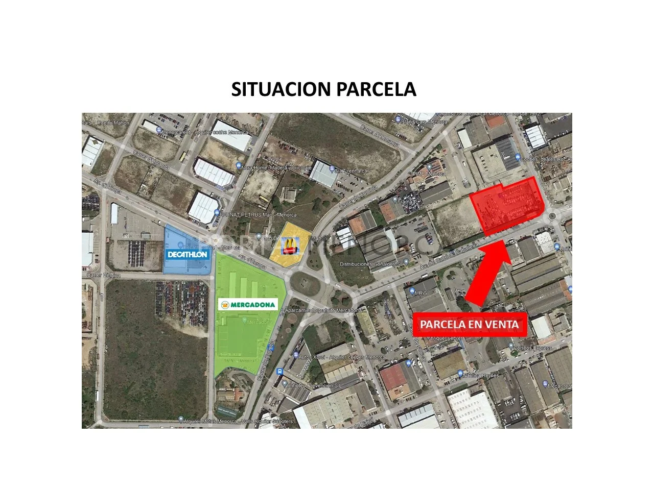 Parcela industrial con doble fachada