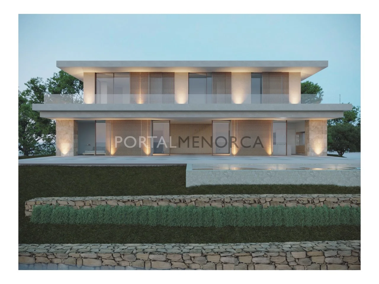 Sea-view plot with building permit