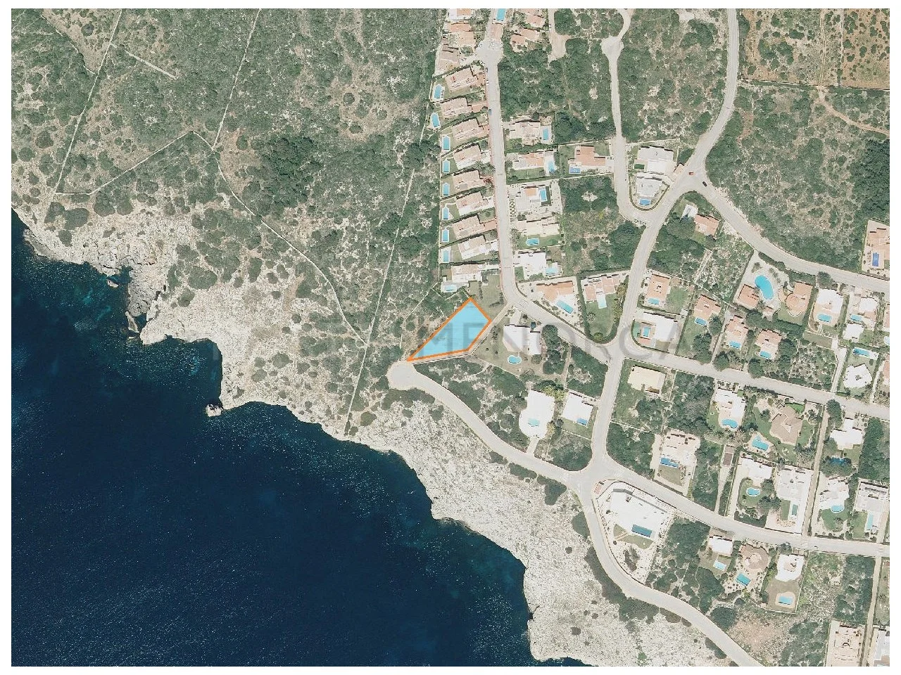 Parcela con vistas al mar, 310 m² edificables